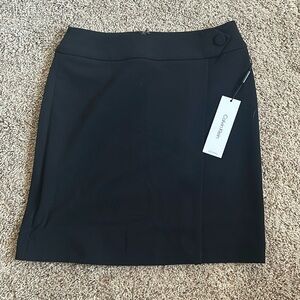 Black Calvin Klein skirt, size 2 petite, new with tags
